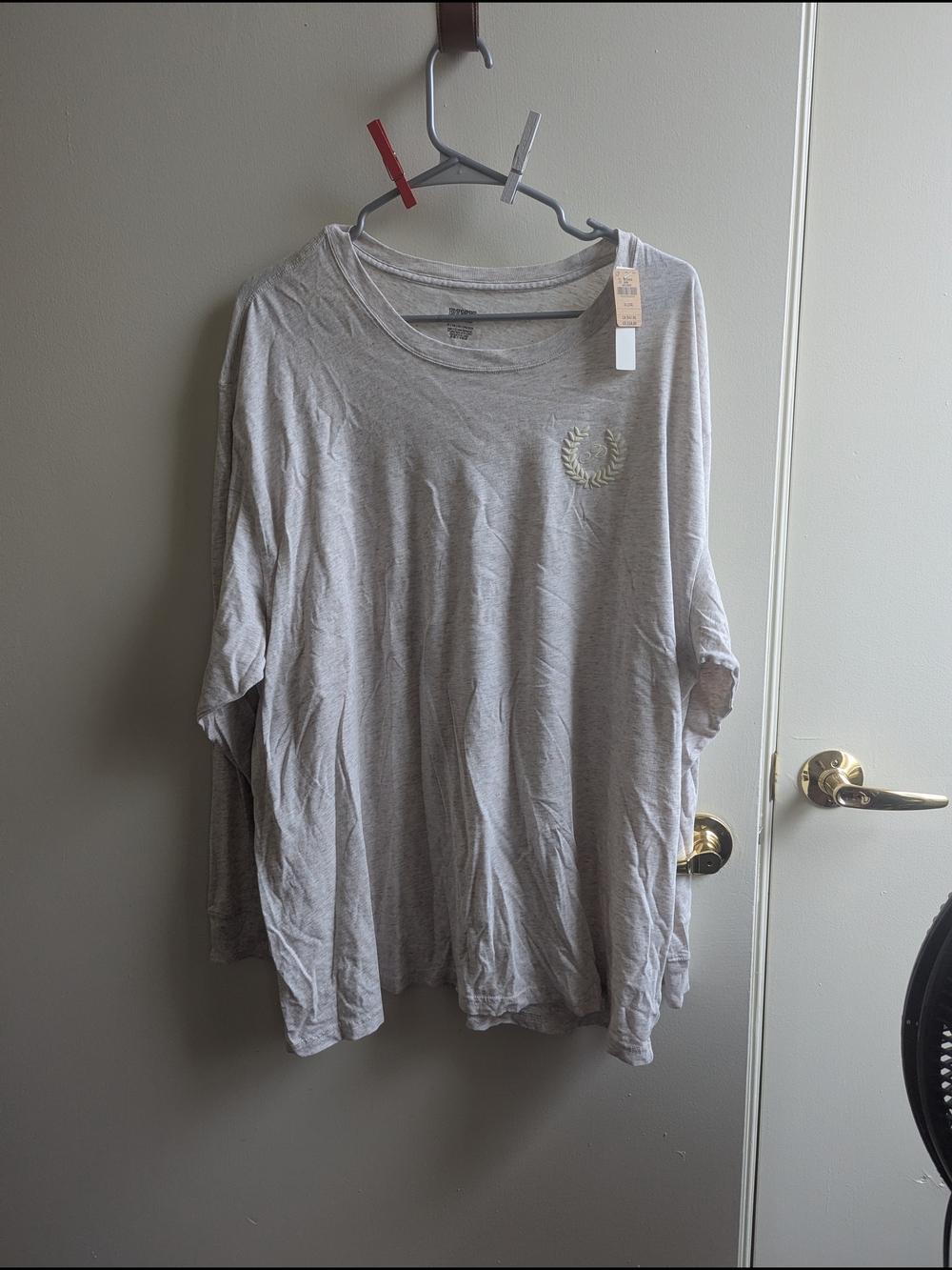 NWT Victoria Secret Pink LS T Shirt Beige XL
